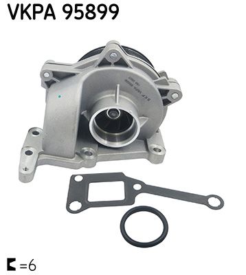 SKF Wasserpumpe, Motorkühlung (VKPA 95899) Thumbnail